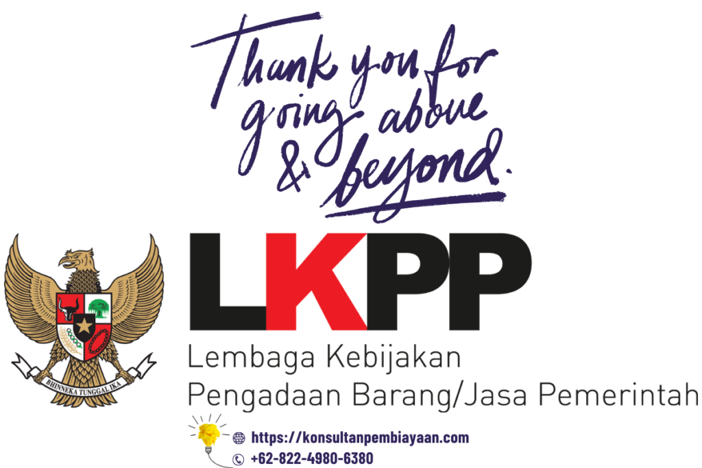 Terima Kasih Apresiasi Untuk Kinerja LKPP