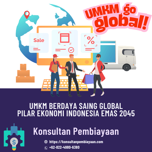UMKM Berdaya Saing Global Pilar Ekonomi Indonesia Emas 2045